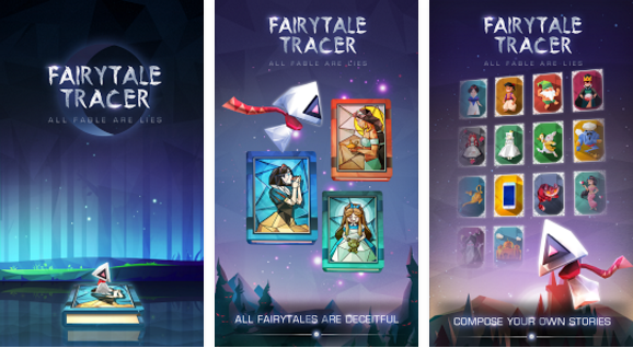 Gameplay screenshot from fairytale tracer for Android