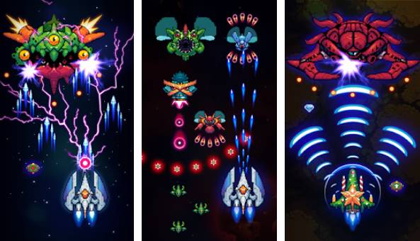 Gameplay screenshot from falcon squad protectors of the galaxy for Android