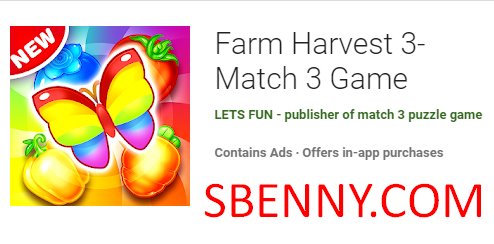 Farm Harvest 3 Match 3 Jeux