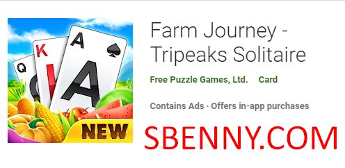 farm journey tripeaks solitaire