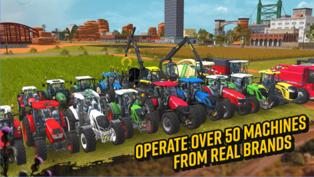 Gameplay screenshot from farming Simulator 18 for Android