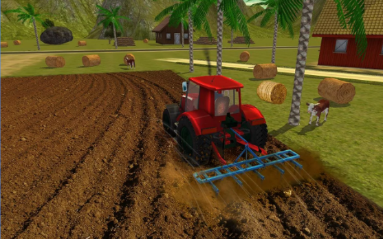 Gameplay screenshot from farming simulator 3d for Android