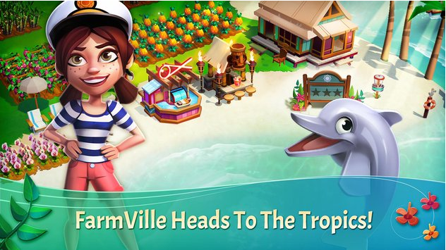 Gameplay screenshot from farmville tropic escape for Android