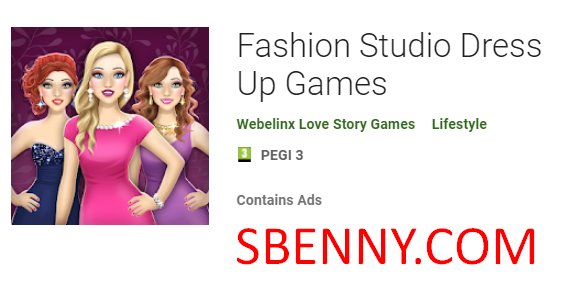 fashion studio dress up games