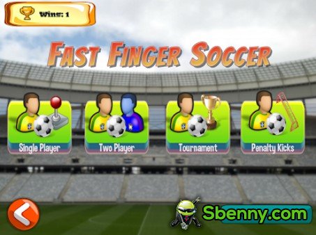 fast finger soccer