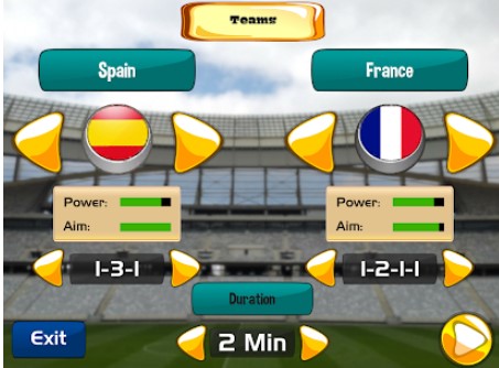 football rapide des doigts MOD APK Android