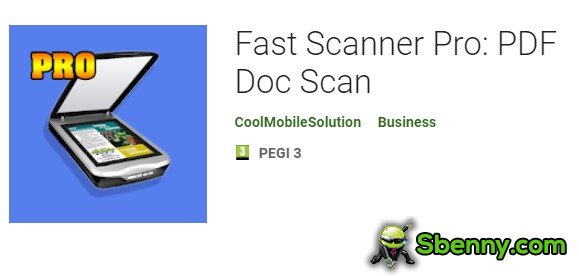 scanner rapide pro pdf doc scan