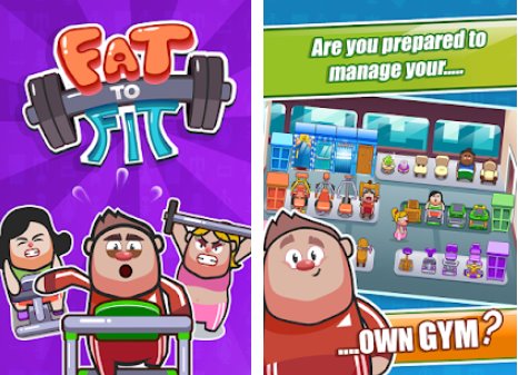 fat to fit fitness and weight loss gym game