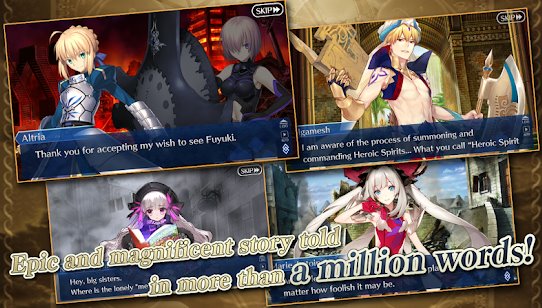 Gameplay screenshot from fate grand order english for Android