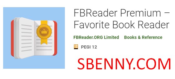 fbreader premium favorite book reader