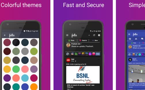 Gameplay screenshot from fella for facebook for Android