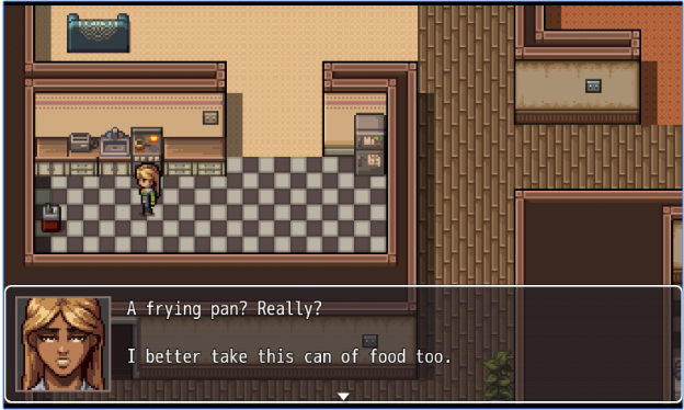 Gameplay screenshot from fi chris and the apocalypse for Android