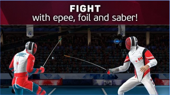 Gameplay screenshot from fie swordplay for Android