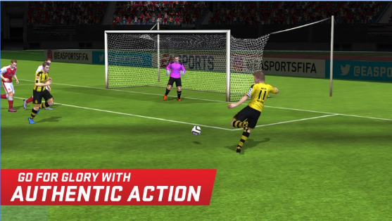 Gameplay screenshot from fifa mobile soccer for Android