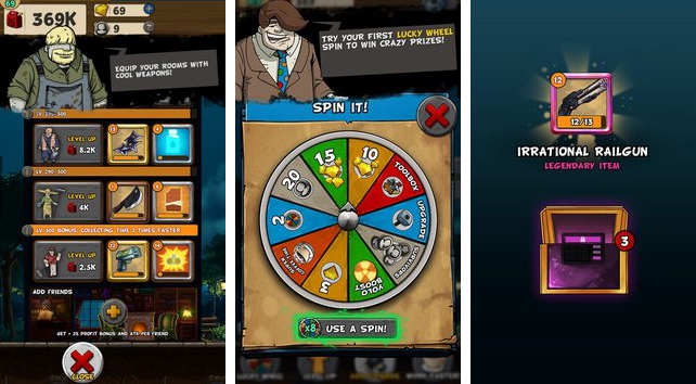 Gameplay screenshot from final fortress idle Survival for Android