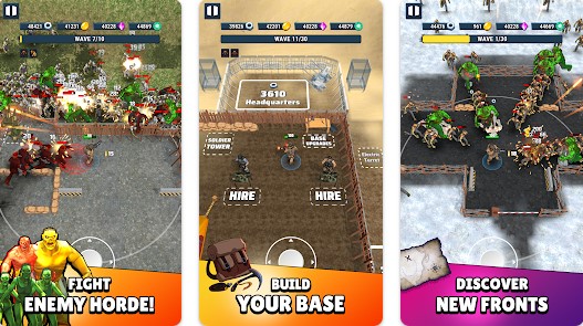 Gameplay screenshot from final survivor for Android