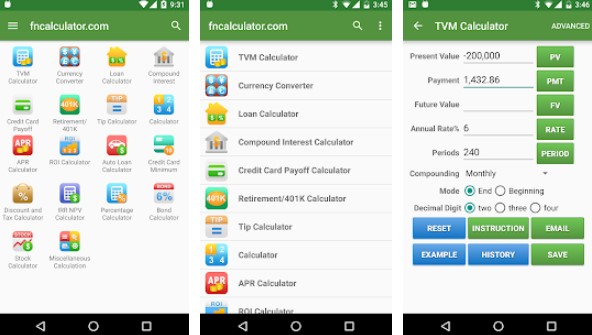 calculatrices financières pro APK Android