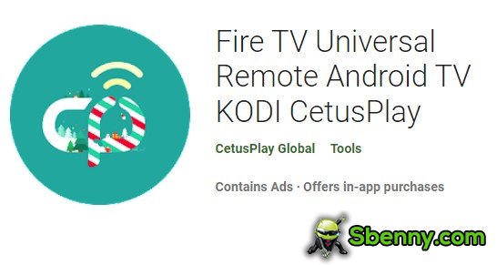 Fire TV Universal-Fernbedienung Android TV Kodi Cetusplay