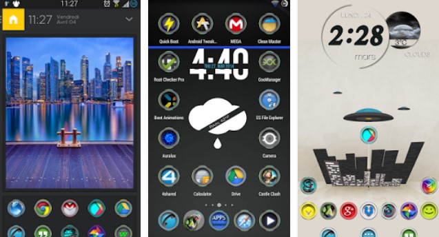 Gameplay screenshot from firefly icons pack for Android
