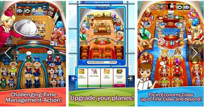 Gameplay screenshot from first class flurry hd for Android