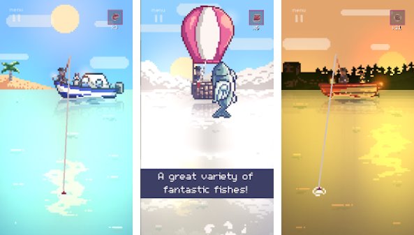 Gameplay screenshot from fish o niric for Android