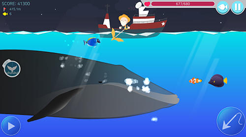 Gameplay screenshot from fishing adventure for Android