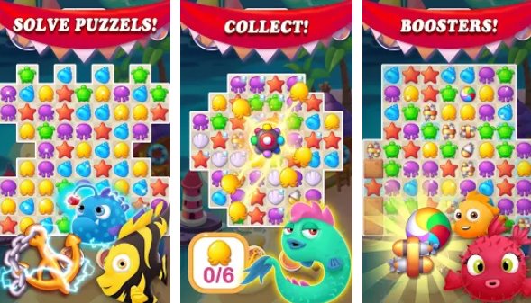 Gameplay screenshot from fishland for Android