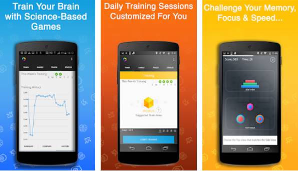 Gameplay screenshot from fit brains trainer for Android