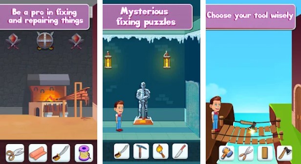 Gameplay screenshot from fix it repair and renovate your dream home for Android