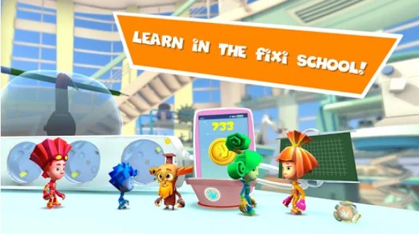Gameplay screenshot from fixies mystery of the professor for Android