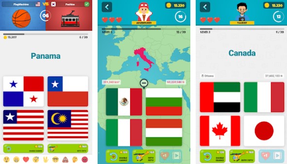 flags 2 geo quiz APK Android
