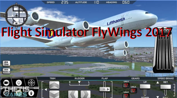 simulador de vôo flywings 2017