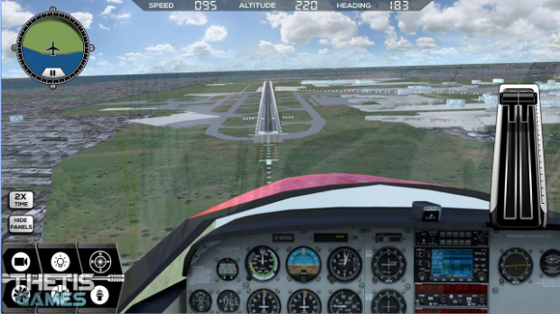simulateur de vol flywings 2017 APK Android
