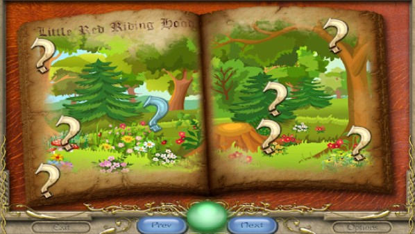 Gameplay screenshot from flippix art fairy tales for Android
