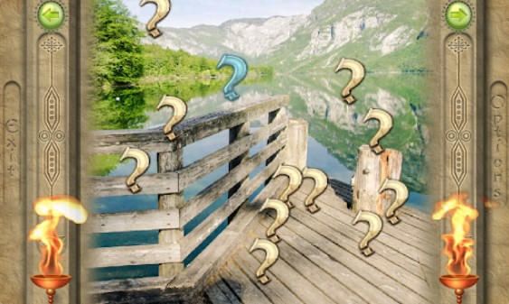 Gameplay screenshot from flippix art simple pleasures for Android