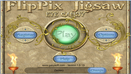 flippix caramelle puzzle occhio