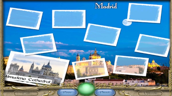 Gameplay screenshot from flippix travel spain for Android