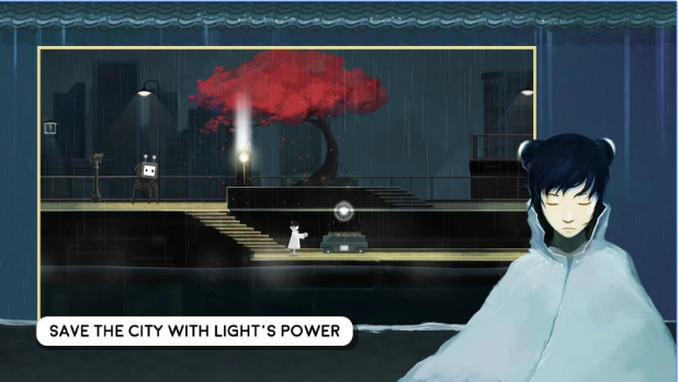 Gameplay screenshot from flood of light for Android