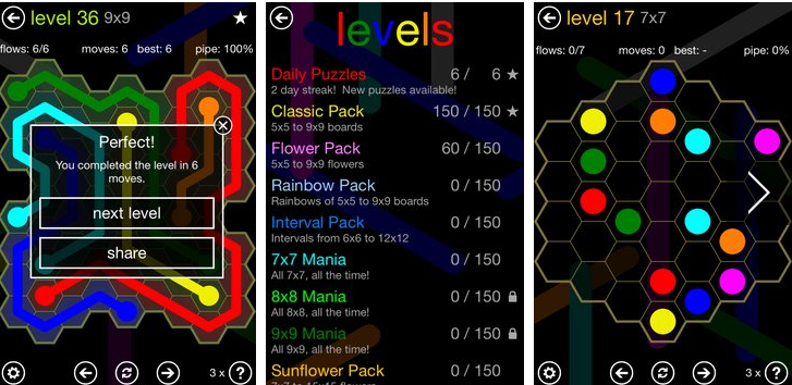 flow free hexes MOD APK Android