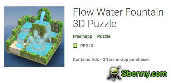  Flow Water Fountain 3D Puzzle