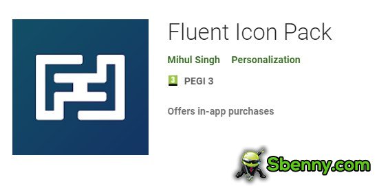 fluent icon pack