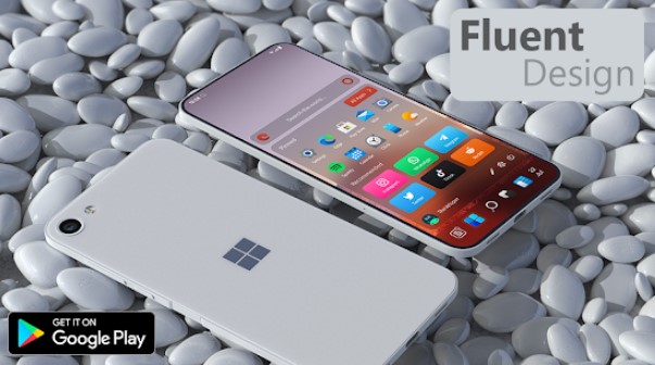 Gameplay screenshot from fluent windows 11 klwp kwgt for Android