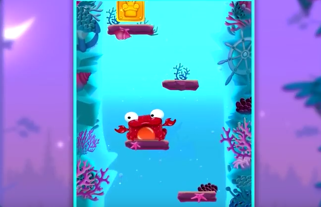 Gameplay screenshot from fluffy jump for Android