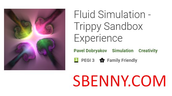 simulación de fluidos trippy sandbox experiencia