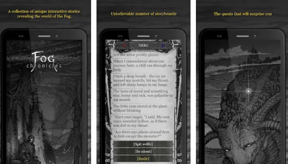 Gameplay screenshot from fog chronicles for Android