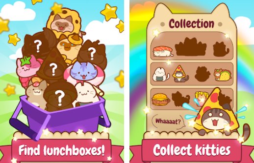 Gameplay screenshot from food cats rescue the kitties for Android