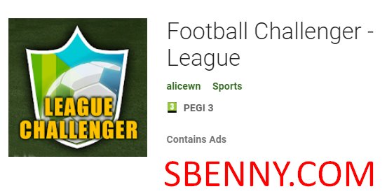 football challenger league