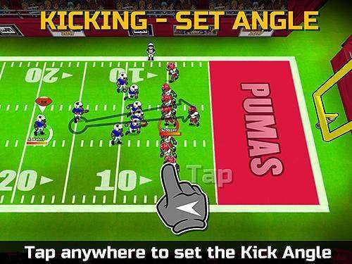 Gameplay screenshot from football heroes pro 2017 for Android