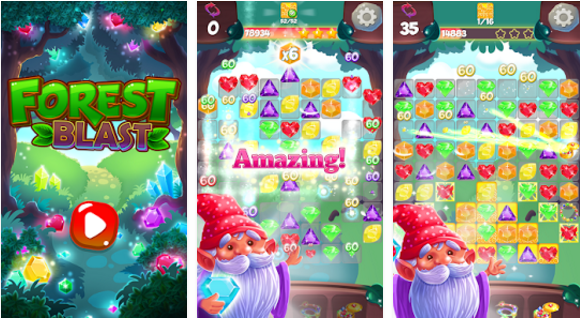 forest blast diamond match 3