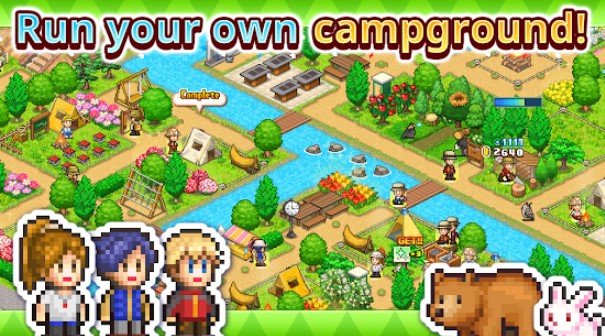 Gameplay screenshot from forest camp story for Android